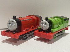 Thomas  Friends Trackmaster Lot with Broken James for Parts  Talking Percy