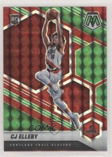 2020-21 Panini Mosaic Rookie Choice Red & Green Prizm CJ Elleby #232 0kr0