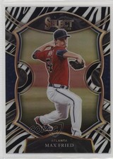 2021 Panini Select Concourse Zebra Prizm Max Fried #7 1cc0