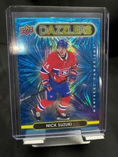 Nick Suzuki #DZ-26 2021-22 Upper Deck Dazzlers Blue Montreal Canadiens