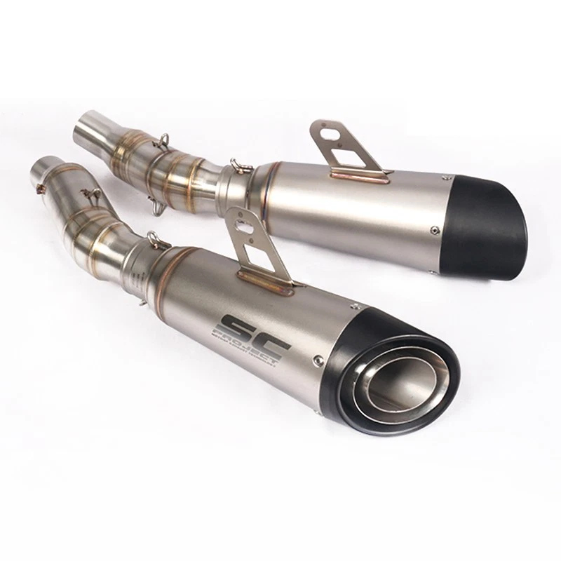 Silenciador de tubo de escape 51 mm DB Killer L R para Kawasaki Z1000 Ninja 1000 2010-2023 Foto 3 de 4