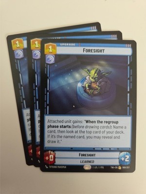 Foresight x3 - Twilight of the Republic #68 - Star Wars Unlimited SWU