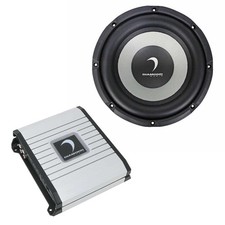 Diamond Audio DMD250.1D 1-CH 250W amp w/REMOTE and one DMD 12" DVC 4Ω 200W RMS