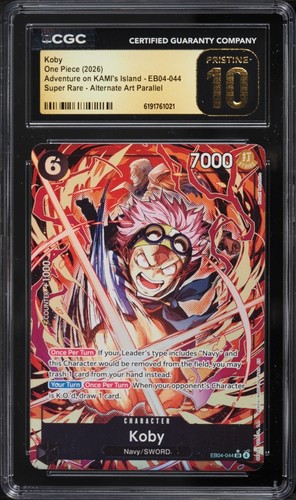 Koby (Alternate Art) graded CGC 10 for sale on eBay