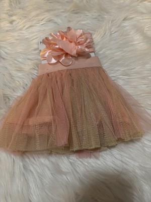 Baby Girl Headband And Tutu 0-12 Month