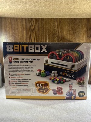 2018 IELLO 8 Bit Box Board Game Console. NEW.