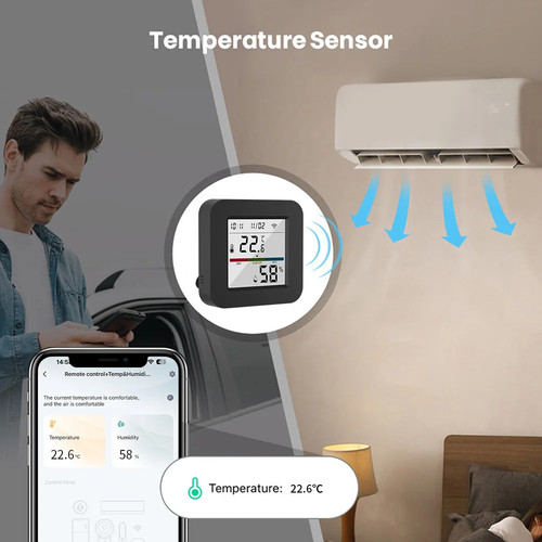 IR Remote with Temperature Humidity Sensor WiFi 2.4GHz Required Work with Google - Picture 14 of 25