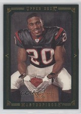 2008 Upper Deck Masterpieces Green Framed /75 Steve Slaton #76 1k9