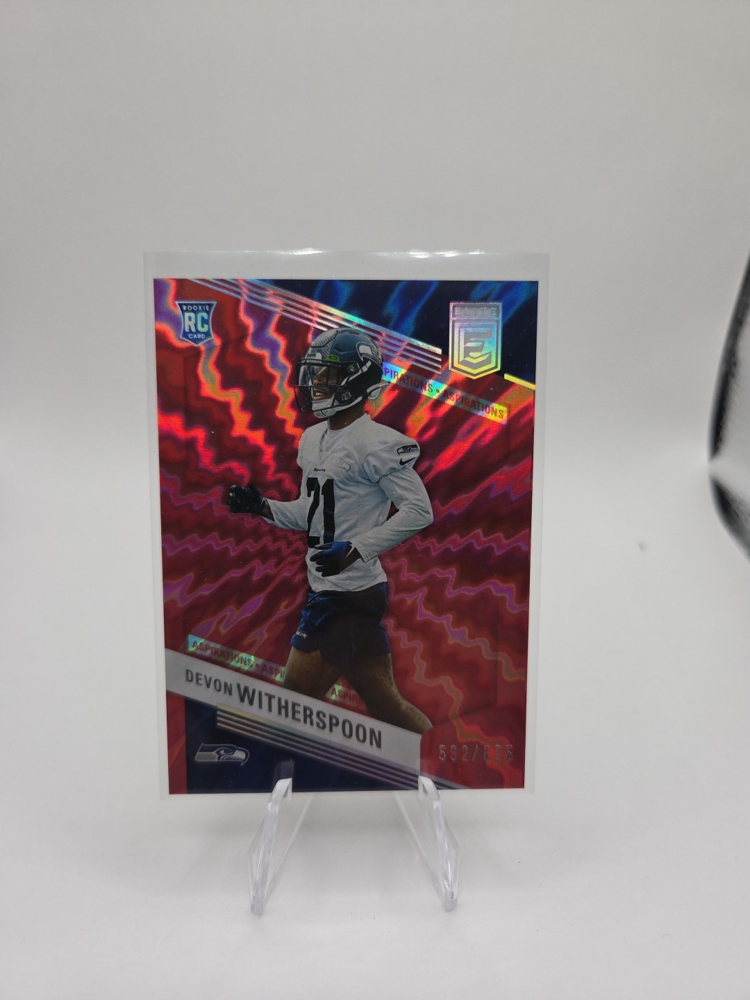 2023 Donruss Elite #133 Devon Witherspoon Aspirations RC /625