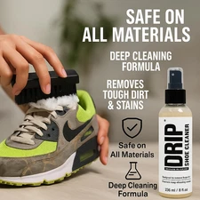 with Brush, Natural Deep Cleaning Foaming Solution for All Materials, Gentle ...