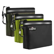 Small Zipper Bag Tool Pouches with Internal Pockets, 1680D Oxford Water Resis...