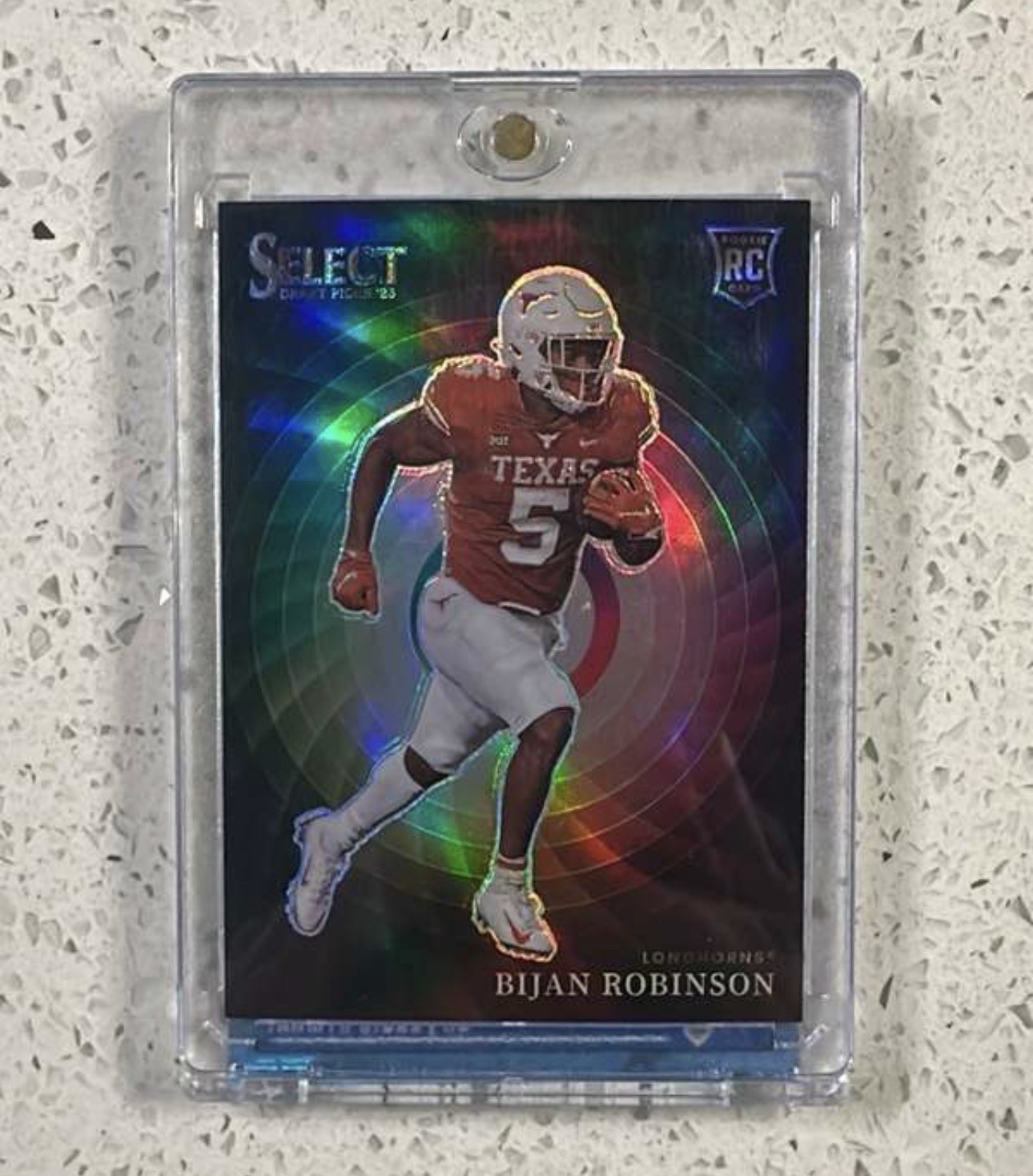 2023 Panini Select Draft Picks Color Wheel Bijan Robinson #CW-BR (RC)