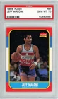 1986 Fleer #67 Jeff Malone PSA 10  |  Set Break