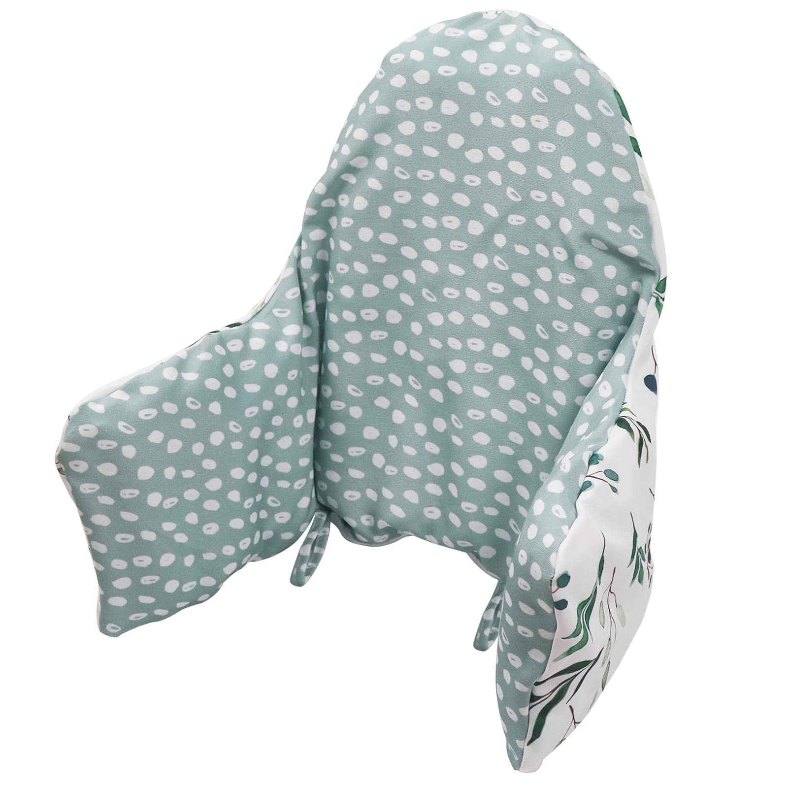 Longgouk Cushion for High Chair, Chair Pad IKEA Antilop Leaf Pattern