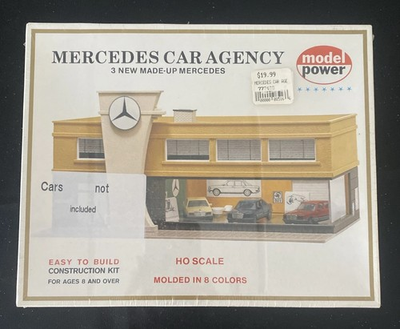 #ad #ad Model Power Mercedes Car Agency HO Scale #429 Sealed $24.00
