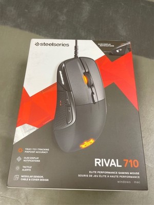 SteelSeries Rival 710 Gaming Mouse - 16,000 CPI TrueMove3 Optical Sensor - OLED