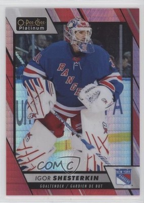 2023-24 O-Pee-Chee Platinum Red Prism 157/199 Igor Shesterkin #41 y4i