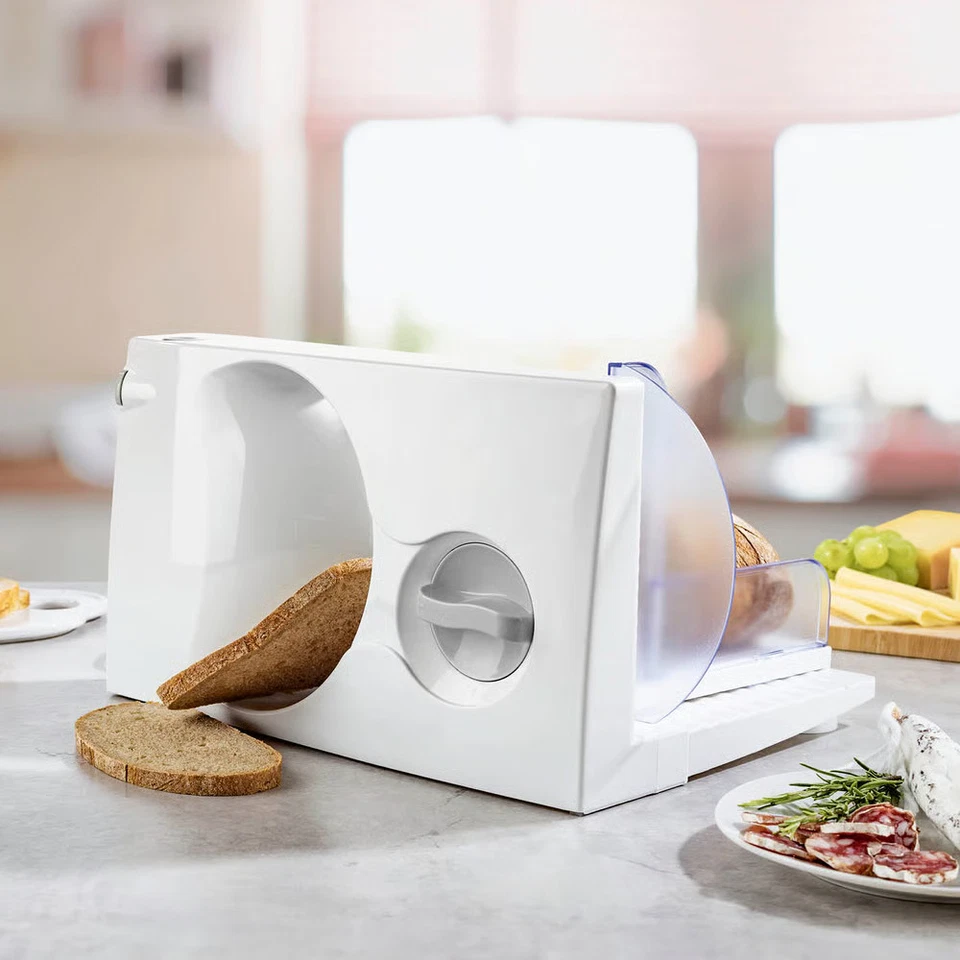 GOURMETmaxx Allesschneider Brotmaschine Brotschneider Brot Käse Schneidemaschine - Bild 3 von 4