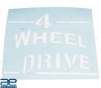 Allrad Aufkleber Passend FüR Willys Heckklappe Jeeps CJ3A CJ3B CJ2A CJ5 M38...