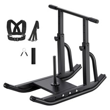 Uimoso Fitness Training Sled for Strength, Speed, and Weight Workouts - Black