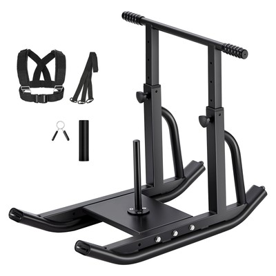 Weight Power Pull Push Sled Workout Fitness Strength Speed Training Sled Black