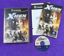 XMen Legends 2 Rise of Apocalypse GameCube 2005 CIB Complete Black Label