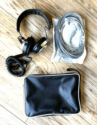 Q-25 Quadraflex Headphones | Bag & Cord | Japan | Work | VG | Used