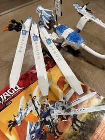 🔥Lego Ninjago Ice Dragon Attack 2260 Dragon LEGO Incomplete w/ Instructions Box