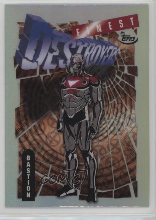 2025 Topps Finest X-Men '97 Common Bronze Refractor Bastion #50 1k9e