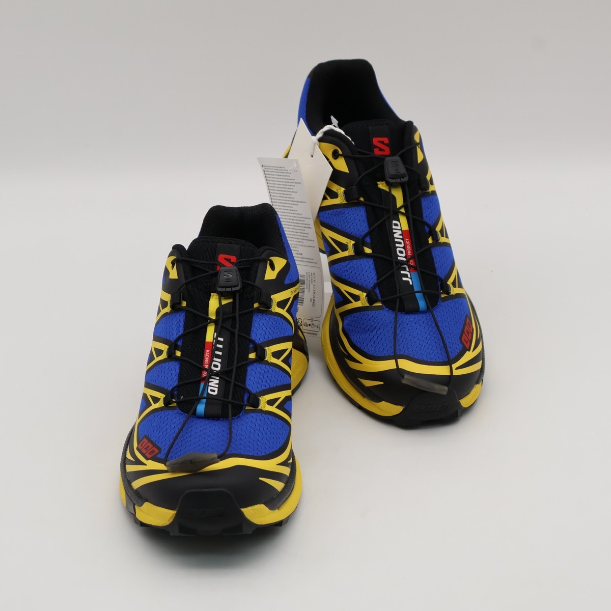 Size 10 - JJJJound x Salomon XT-6 Nautical Blue Lemon for sale