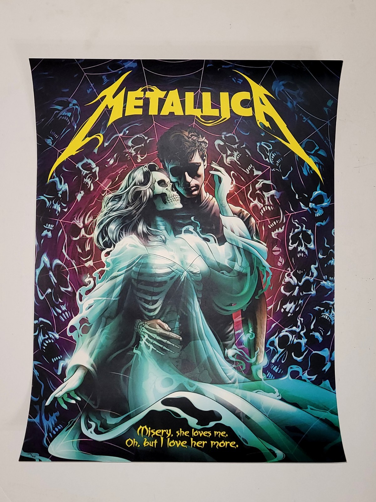 Metallica Poster INAMORATA Official Screen Print #/400 72 Seasons