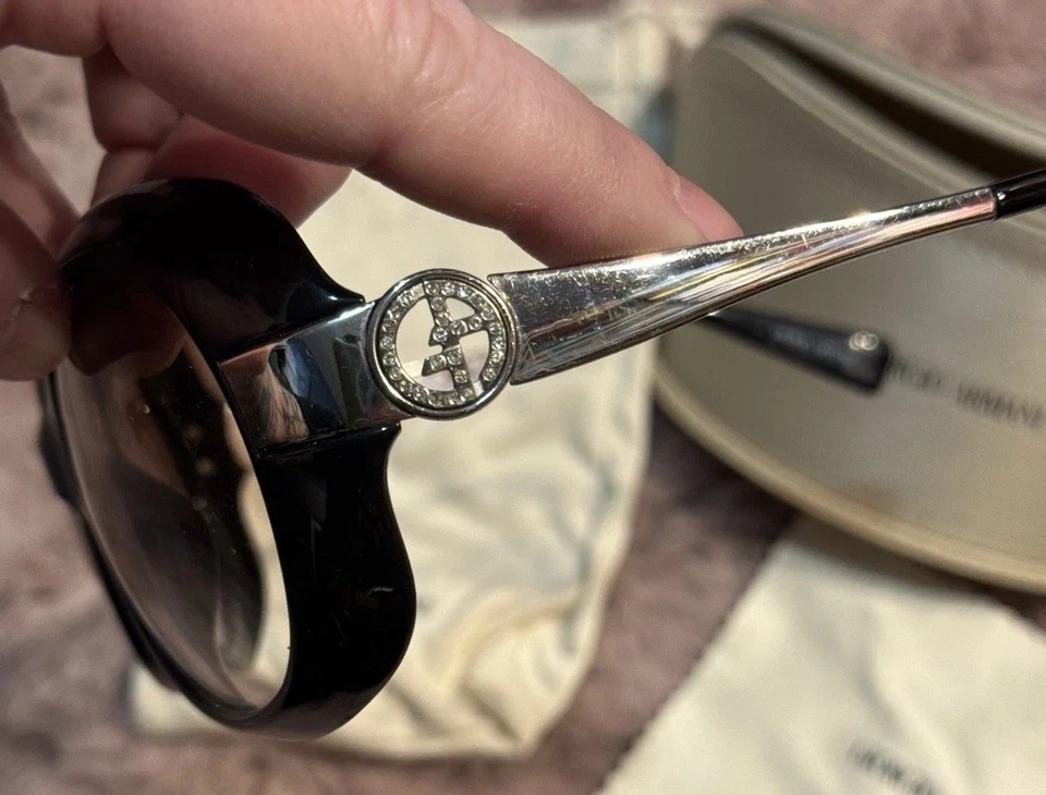 Gafas de sol vintage RARAS Giorgio Armani GA 479/S - Y2K tonos de diseñador de gran tamaño Foto 3 de 4