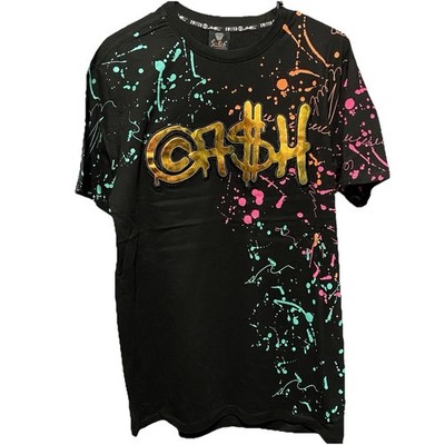 Switch Remarkable Men s Graphic T-Shirt Size L Black CA$H Streetwear NWT