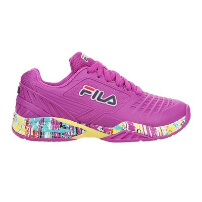 Fila Axilus 2 Energized Tennis  Womens Purple Sneakers Athletic Shoes 5TM01838-5