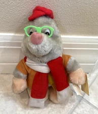 Edgar Mole Once Upon A Forest Vtg 1993 20th Century Fox Beta Toys Plush w/ tags