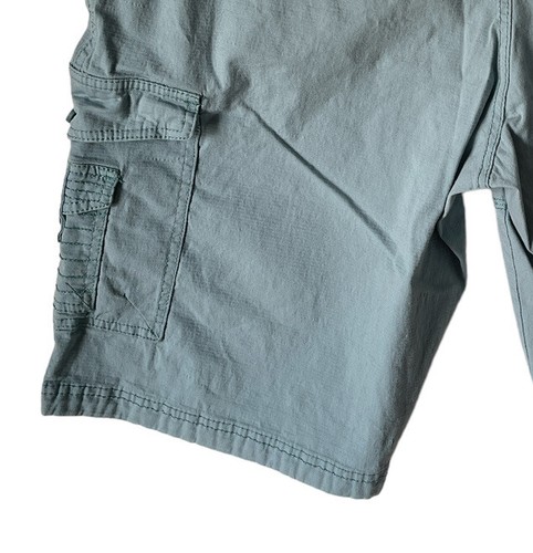Airwalk Shorts Mens Size 36 Light Teal Cargo Pockets Bermuda Pants Casual Men - Picture 10 of 11