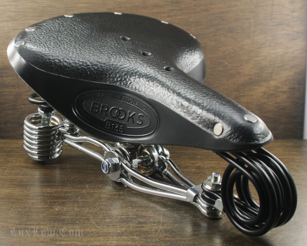 Brooks B135 TourBike Leather SADDLE Vintage Raleigh Schwinn Brooks B135 TourBike Leather SADDLE Vintage Raleigh Schwinn
