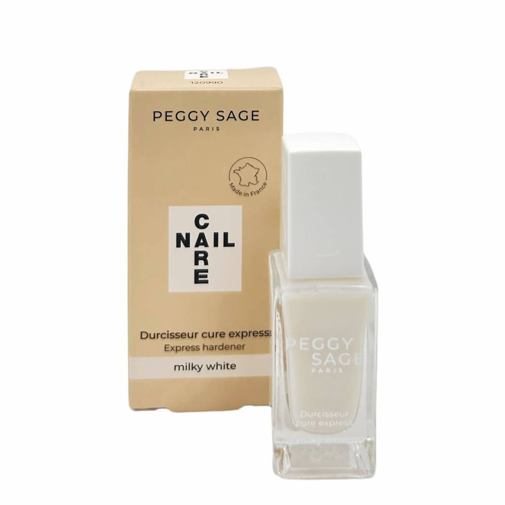 Peggy Sage Paris Nail Care Indurente Unghie Cura Express Milky White 11 Ml