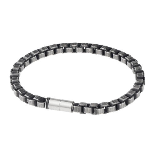 Ernstes Design Bracciale A534 Edvita Petit Acciaio Inox Antico Opaco 5