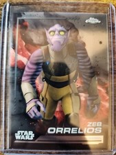 2024 Topps Chrome Star Wars Zeb Orrelios 126 Rebel