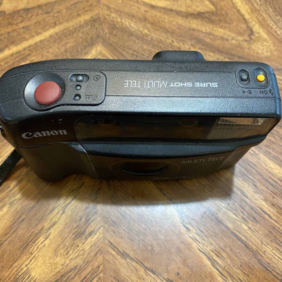 Canon Multi Tele Canon Sure Shot Multi Tele 35mm Point & Shoot Half-Frame Film Camera ...