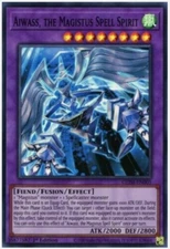 Yu-Gi-Oh! Aiwass,  Magistus Spell Spirit - GEIM-EN005 - Super Rare - 1st Ed-NM/M