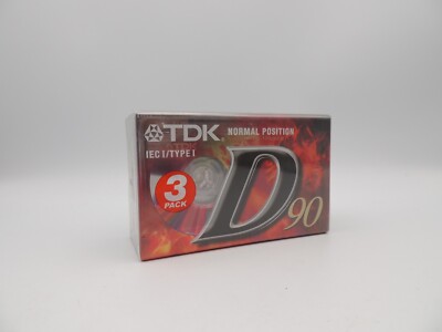 Cassette Audio Vierge TDK CDing1 90 Minutes, Sous Blister, Neuve