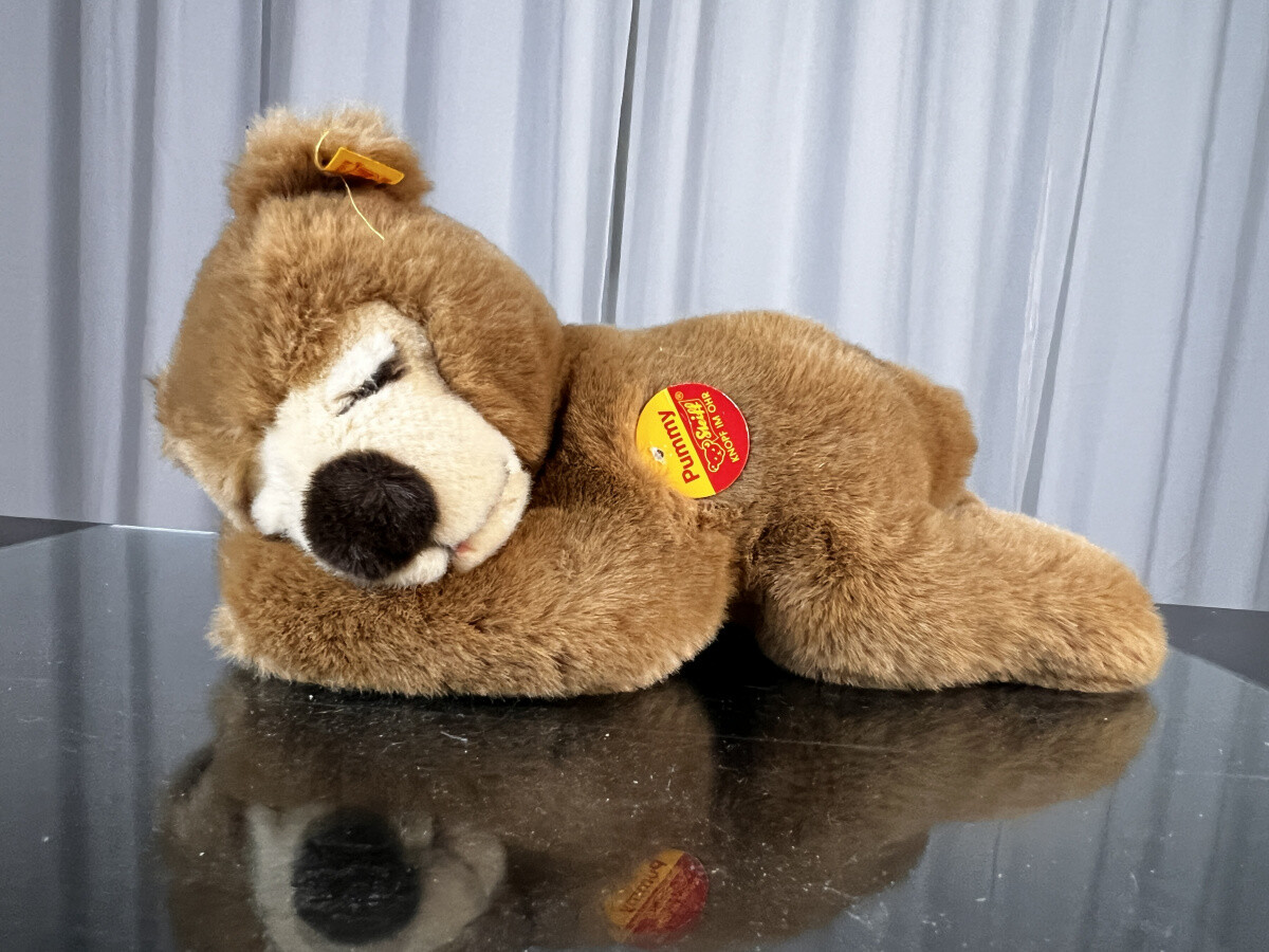 その他 Steiff Teddy Bear Ichimatsu 28cm Steiff Animal 082610 Pummy Teddy Bear 15 x 28 cm. Top