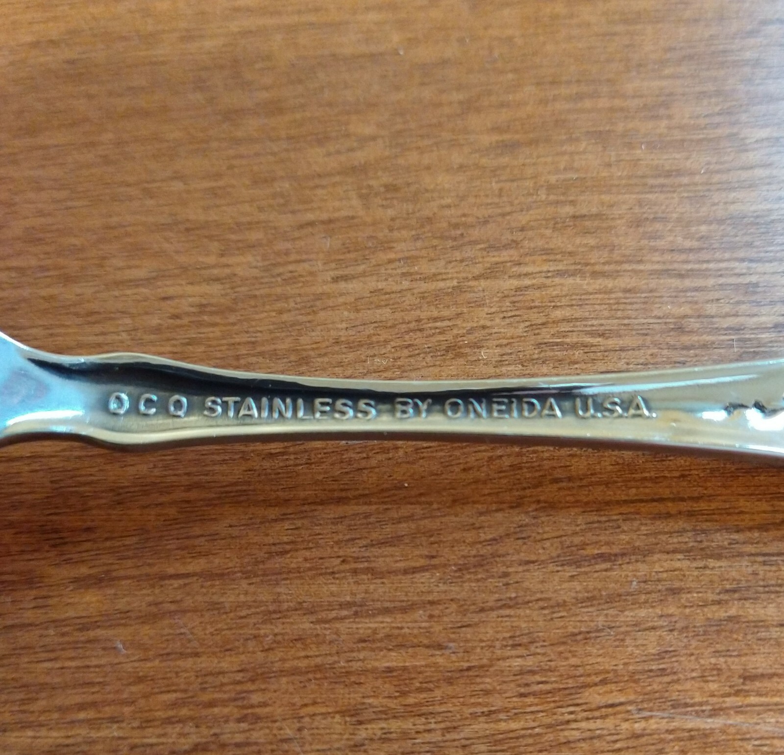 ONEIDA OCO WORDSWORTH * Set of 4 *  Salad Forks 6 3/4" Stainless Made in USA