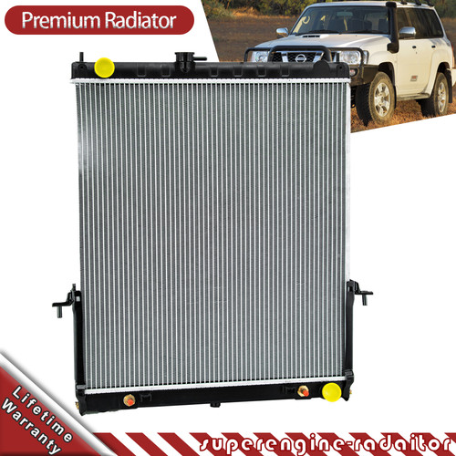 Y61 Radiator Premium Radiator For Nissan Patrol Y61 GU 2001-On 3 4 5 4.8L 6Cyl TB48 ...