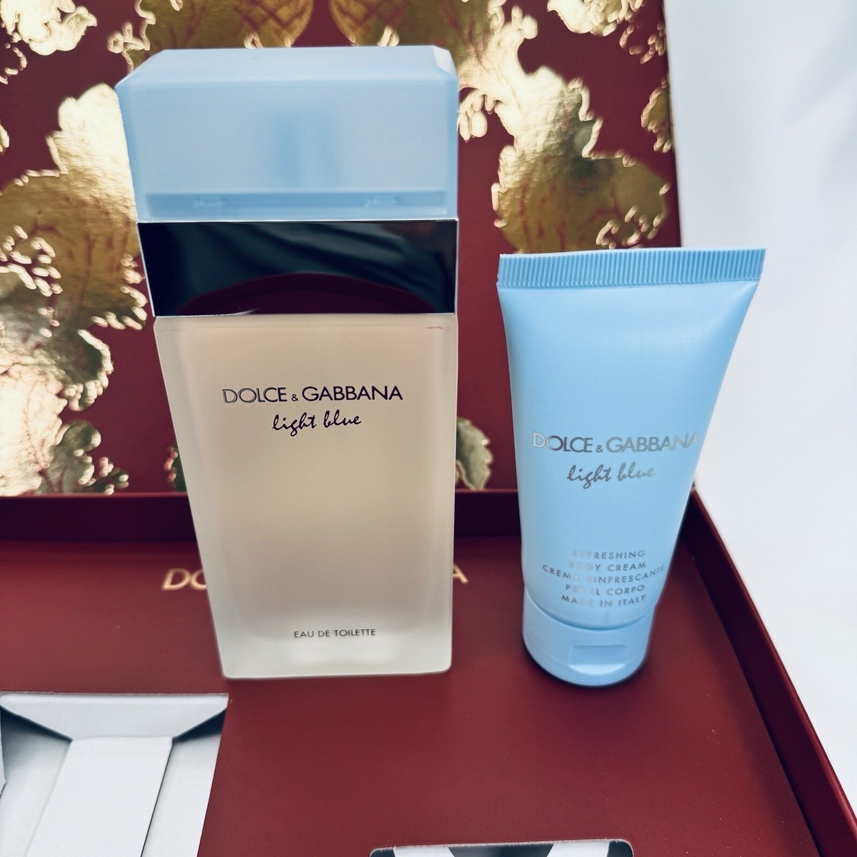 Dolce & Gabbana Light Blue 2 Pc Women Gift Set, 3.3 oz EDT&