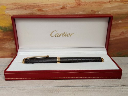 CARTIER Louis Cartier Dandy Crocodile 