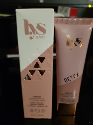 LYS BEAUTY Think Deep Pore Minimizing Detox Mask w/ Pomegranate + Charcoal 1.7oz
