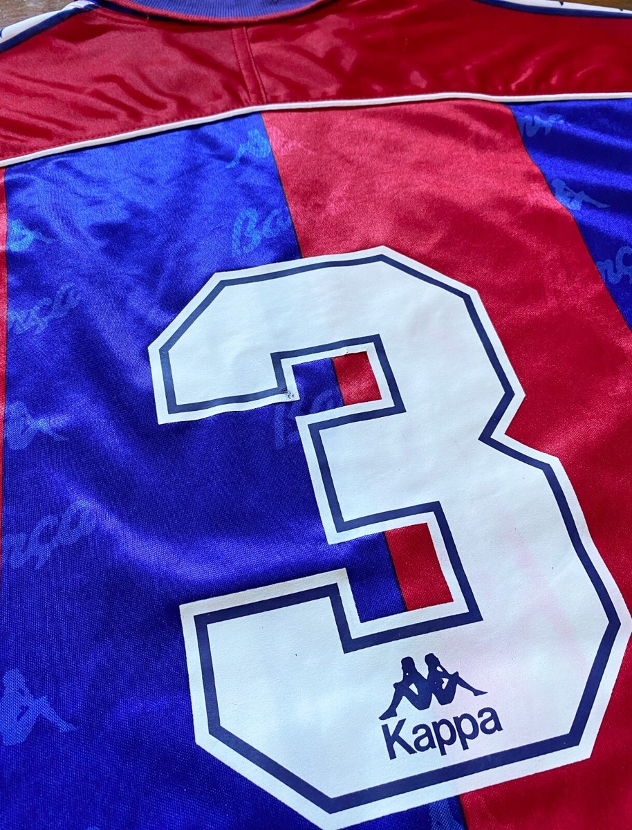 FC Barcelona 1995 Kappa Jersey soccer #3 Guardiola. | eBay